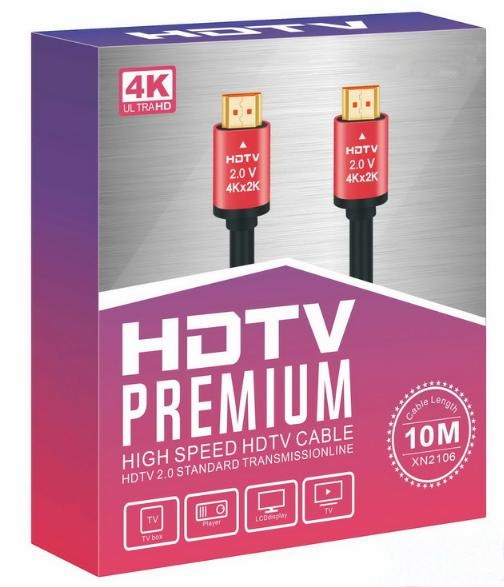 4K HDTV PREMIUM HIGH SPEED HDTV CABLE ( 4K UHD HDMİ KABLO ) 10 MT
