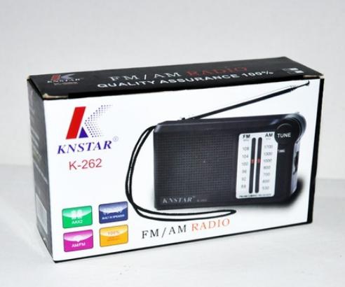 Manuel Kanal Aramalı FM Radyo - Mini Cep Radyosu - KNSTAR K-262