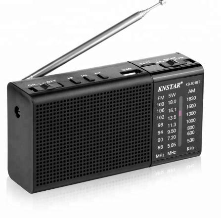 Knstar KB-801 mini am fm sw full band radio