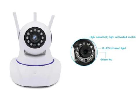 KİNGBOSS IP-26 360 Derece Hareketli, Sensörlü , Full HD Ip Bebek Ve Güvenlik Kamerası