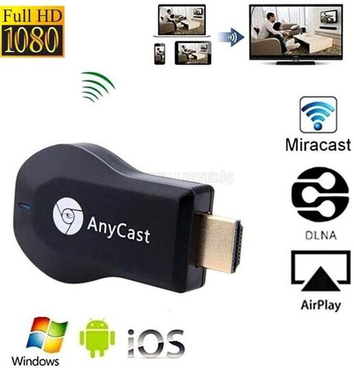 Anycast M4 Plus Full Hd Hdmi Kablosuz Görüntü Ve Ses Aktarıcı Dongle Aparat