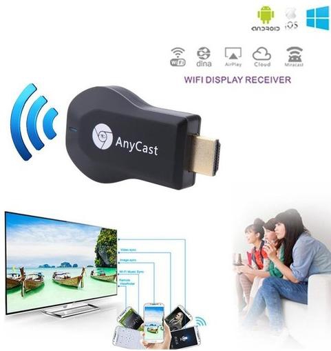 Anycast M4 Plus Full Hd Hdmi Kablosuz Görüntü Ve Ses Aktarıcı Dongle Aparat