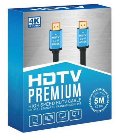 4K HDTV PREMIUM HIGH SPEED HDTV CABLE ( 4K UHD HDMİ KABLO ) 5 MT