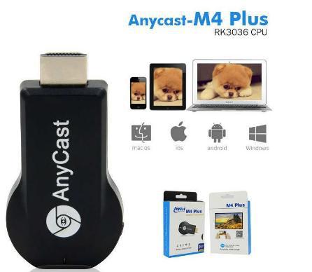 Anycast M4 Plus Full Hd Hdmi Kablosuz Görüntü Ve Ses Aktarıcı Dongle Aparat