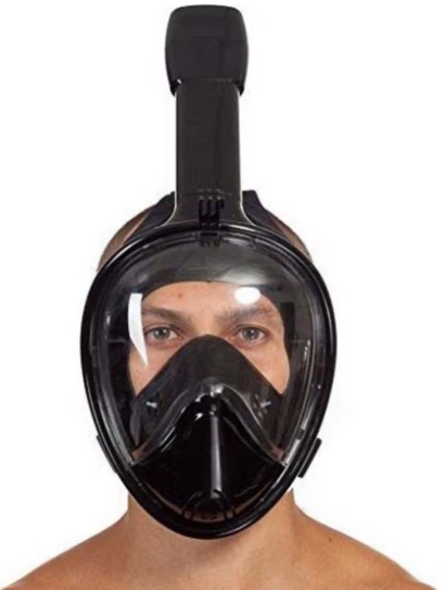 Freebreath Dalış Maskesi Şnorkel Aksiyon Kamera Bağlantılı