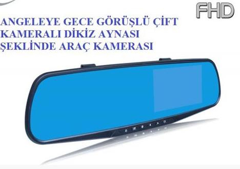 Angeleye Ks-529 Dikiz Aynası Şeklinde 1080p Full Hd Gece Görüşlü