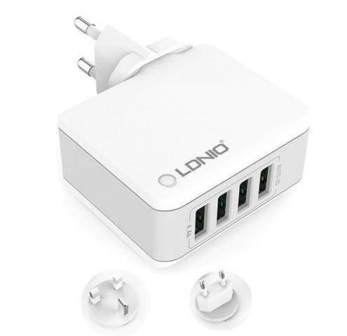 Ldnio A4403 4.4A 4 USB Çıkışlı AutoID Yüksek Hızlı Şarj Cihazı