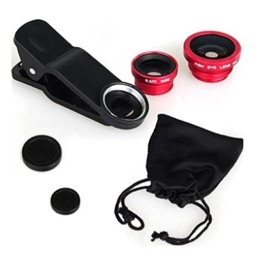 Balık Gözü Cep Telefonu Lensi (Tüm Modellere Uyumlu)