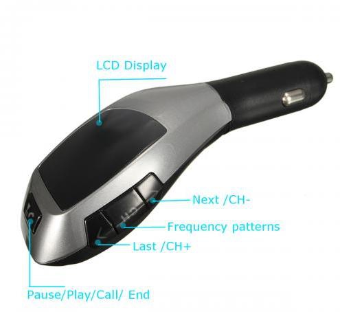 KingShark X5 Bluetooth Araç Kiti Fm Transmitter